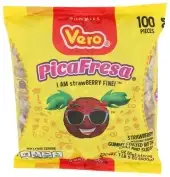 Vero Candy Pica Fresa 100Pc