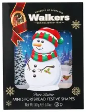 Walkers Cookies Snowman Carton
