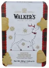 Walkers Shortbread Reindeer Tin