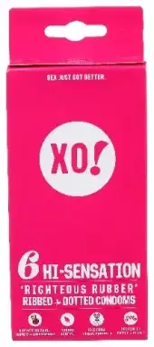 Xo Condoms Hisensation Rbbr