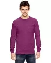 Comfort Colors C4410 Adult Heavyweight RS Long-Sleeve Pocket T-Shirt