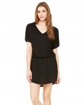 Bella + Canvas 8812 Ladies' Flowy V-Neck Dress