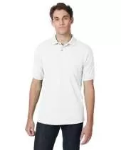 Hanes 054 Men's 5.2 oz. 50/50 EcoSmart® Jersey Knit Polo