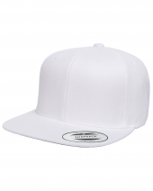 Yupoong 6089 Adult 6-Panel Structured Flat Visor Classic Snapback