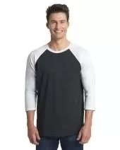 Next Level 6051 Unisex Triblend 3/4-Sleeve Raglan