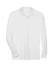 Core 365 88192 Men's Pinnacle Performance Long Sleeve Piqu? Polo 2 Pack