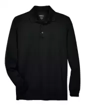 Core 365 88192T Men's Tall Pinnacle Performance Long Sleeve Piqu? Polo 2 Pack