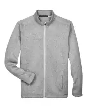 Devon & Jones DG793 Men's Bristol Full-Zip Sweater Fleece Jacket 2 Pack