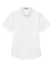 Core 365 78194 Women's Optimum Short Sleeve Twill Shirt 2 Pack