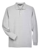 Devon & Jones D110 Men's Pima Piqu? Long Sleeve Polo 2 Pack