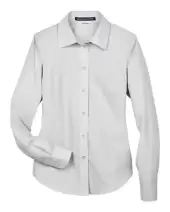 Devon & Jones D620W Women's Crown Collection? Broadcloth Woven Dress Shirt 2 Pack