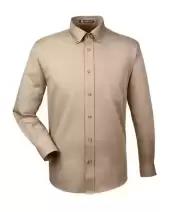Harriton M500 Men's Easy Blend? Twill?Shirt 2 Pack