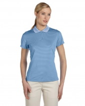 adidas Golf A120 Ladies' ClimaLite Classic Stripe Short-Sleeve Polo