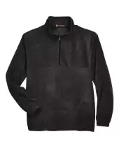 Harriton M980 Men's Fleece Quarter-Zip Pullover 2 Pack