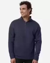 North End NE220 Men Mantra Half-Zip Ottoman Pullover
