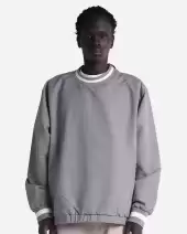 Shaka Wear SHCNW Unisex Crewneck Windbreaker