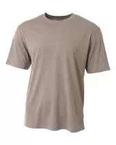 A4 NB3381 Youth Topflight Heather Performance T-Shirt