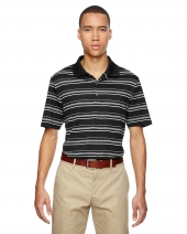 adidas Golf A123 Men's puremotion® Textured Stripe Polo