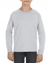 Alstyle AL3384 Youth 6.0 oz., 100% Cotton Long-Sleeve T-Shirt