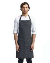 Artisan Collection by Reprime RP126 Unisex Jeans Stitch Denim Bib Apron