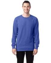 ComfortWash by Hanes GDH200 Unisex 5.5 oz., 100% Ringspun Cotton Garment-Dyed Long-Sleeve T-Shirt