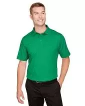 Devon & Jones DG22 CrownLux Performance™ Men's Address Melange Polo