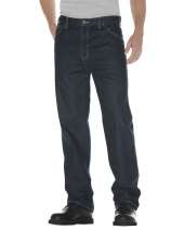 Dickies 13293 Unisex Relaxed Straight Fit 5-Pocket Denim Jean Pant