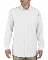 Dickies SS36 Unisex Button-Down Long-Sleeve Oxford Shirt