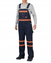 Dickies VB501 Men's Enhanced Visibility Denim Bib Overall
