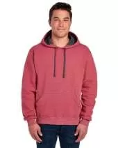 Fruit of the Loom SF77R Adult 7.2 oz. Sofspun® Striped Hooded Sweatshirt