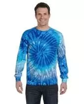 Tie-Dye CD2000 Adult 5.4 oz. 100% Cotton Long-Sleeve T-Shirt