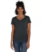 Hanes 42VT Ladies' X-Temp® Triblend V-Neck T-Shirt