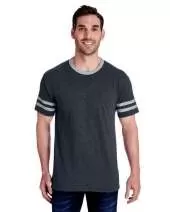 Jerzees 602MR Adult 4.5 oz. TRI-BLEND Varsity Ringer T-Shirt