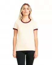 Next Level 3904 Ladies' Ringer T-Shirt