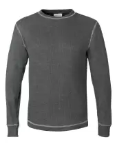 J America 8238 Men's Vintage Thermal Long Sleeve T-Shirt 2 Pack