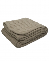 Pro Towels CABLE Cable Knit Lambswool Blanket