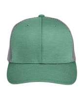 Team 365 TT802 by Yupoong® Adult Zone Sonic Heather Trucker Cap