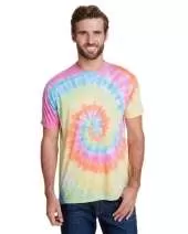 Tie-Dye CD1090 Adult Burnout Festival T-Shirt
