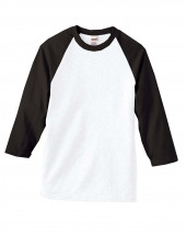 Anvil 2184 Heavyweight Raglan 3/4-Sleeve T-Shirt