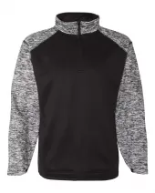 Badger 1487 Blend Sport Performance Fleece Quarter-Zip Pullover