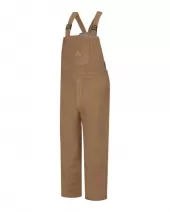 Bulwark BLN4 Brown Duck Deluxe Insulated Bib Overall - EXCEL FR® ComforTouch