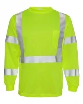 ML Kishigo 9145-9146 Economy Series Class 3 Long Sleeve T-Shirt
