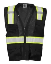 ML Kishigo B100-103 Enhanced Visibility Multi-Pocket Mesh Vest
