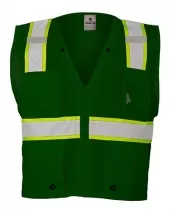 ML Kishigo B100-103 Enhanced Visibility Multi-Pocket Mesh Vest