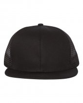 Mega Cap 6997B Flat Bill Six-Panel Trucker Cap