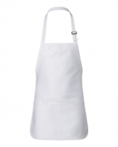 Q-Tees Q4250 FULL-LENGTH Apron WITH Pouch Pocket