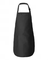 Q-Tees Q4350 Full-Length Apron with Pockets