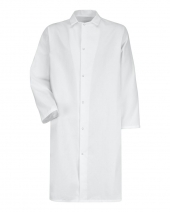 Red Kap 4006 Gripper - Front Butcher Frock - No Pockets