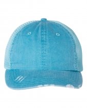 Mega Cap 6990 Herringbone Trucker Cap