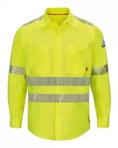 Bulwark QS40HV iQ Series® Endurance Work Shirt, ANSI Class 3 Type R